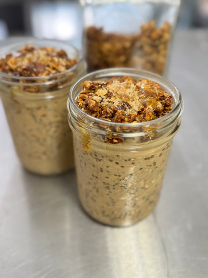 Shaken Espresso Overnight Oats